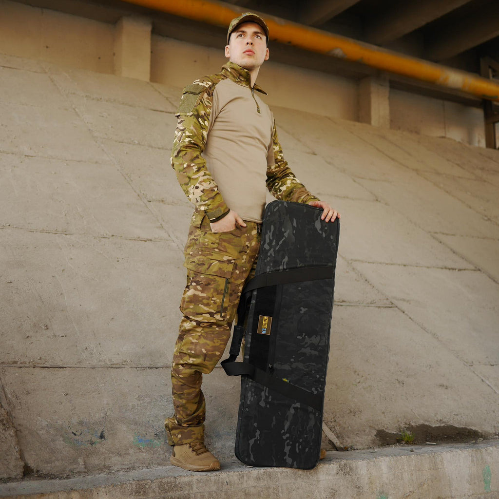 Кейс (чохол) для зброї Kiborg Weapon Case 105х30х10 Black Multicam