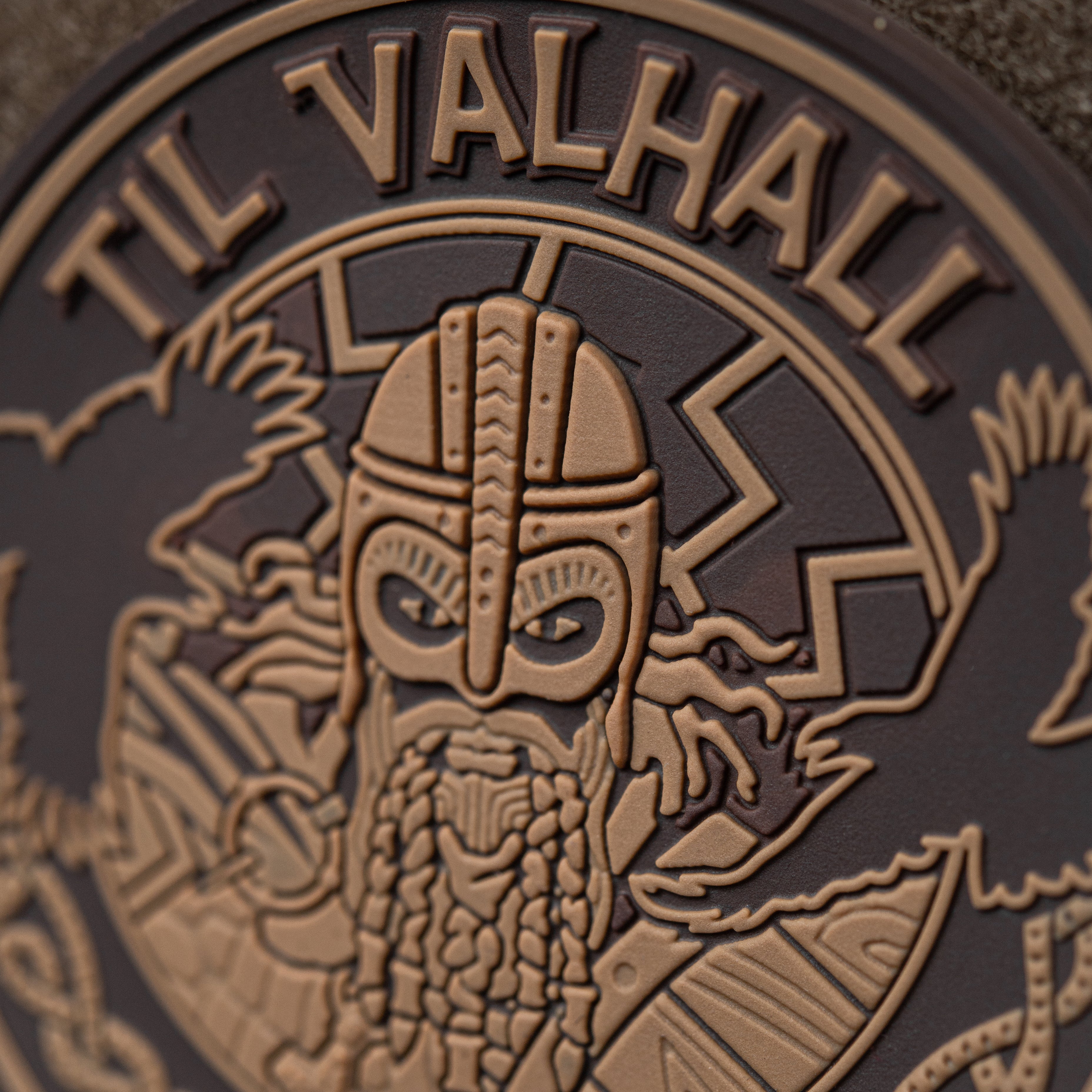 M-Tac нашивка Til Valhall ПВХ койот
