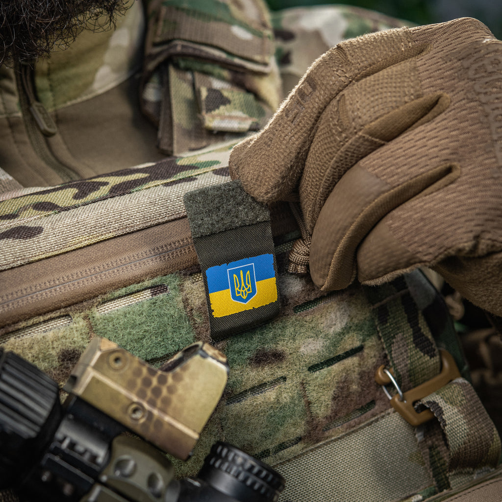 M-Tac MOLLE Patch Прапор України з гербом Full Color/Ranger Green