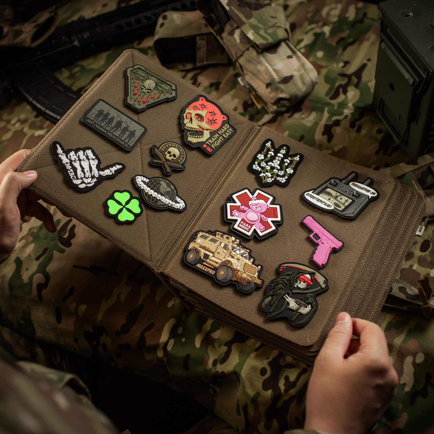 M-Tac альбом Patch Book Elite Multicam
