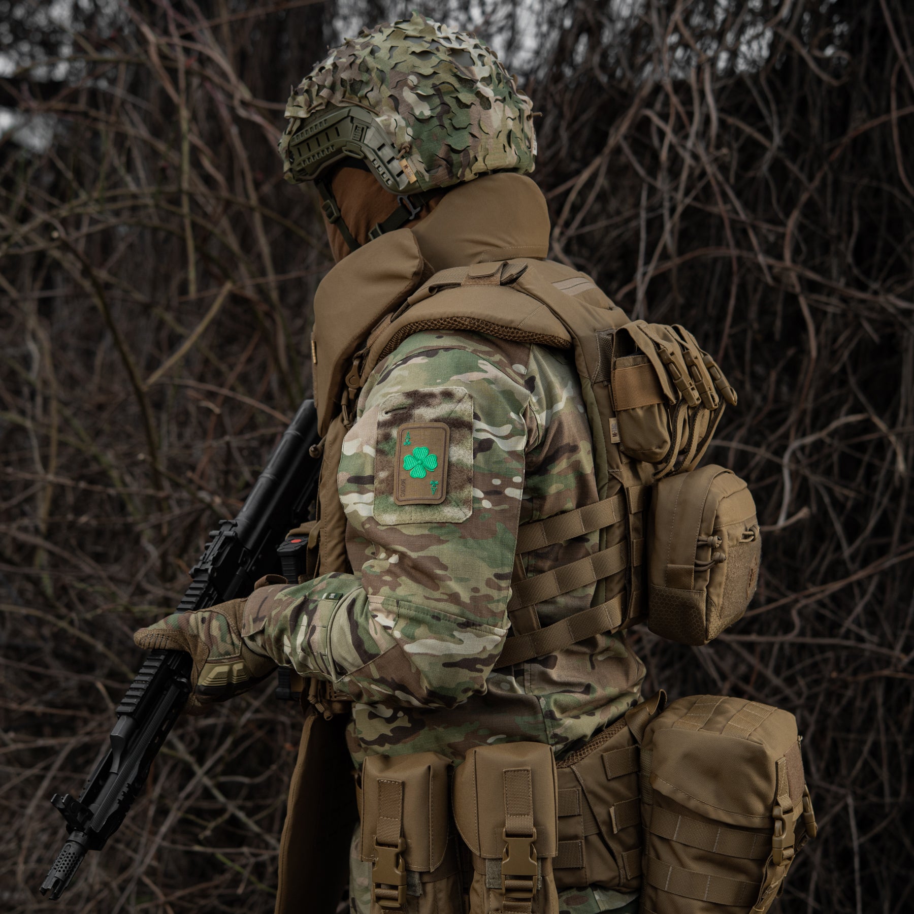 M-Tac нашивка Фартова Карта (вишивка) Coyote