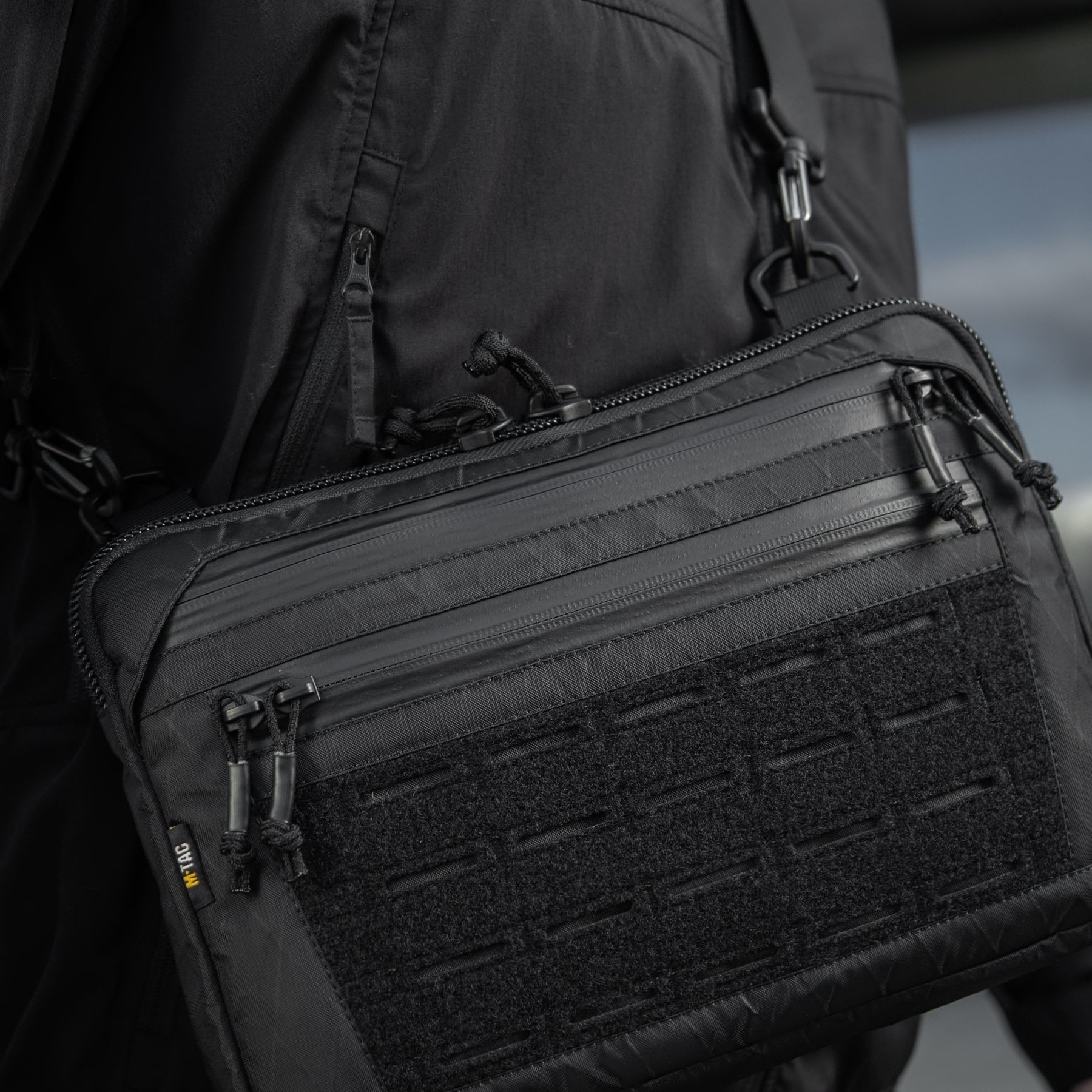 M-Tac сумка Admin Bag Medium X-PAC Elite з липучкою Black