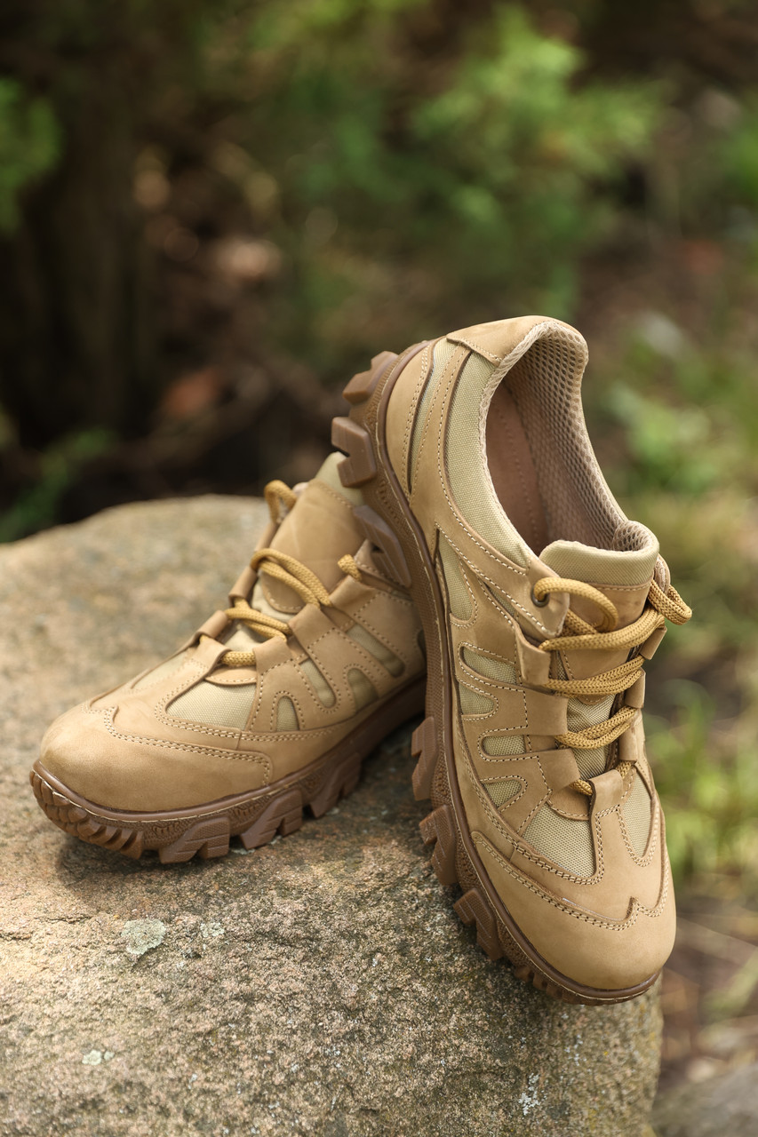 Тактичні кросівки койот Undolini Крейзі Літо