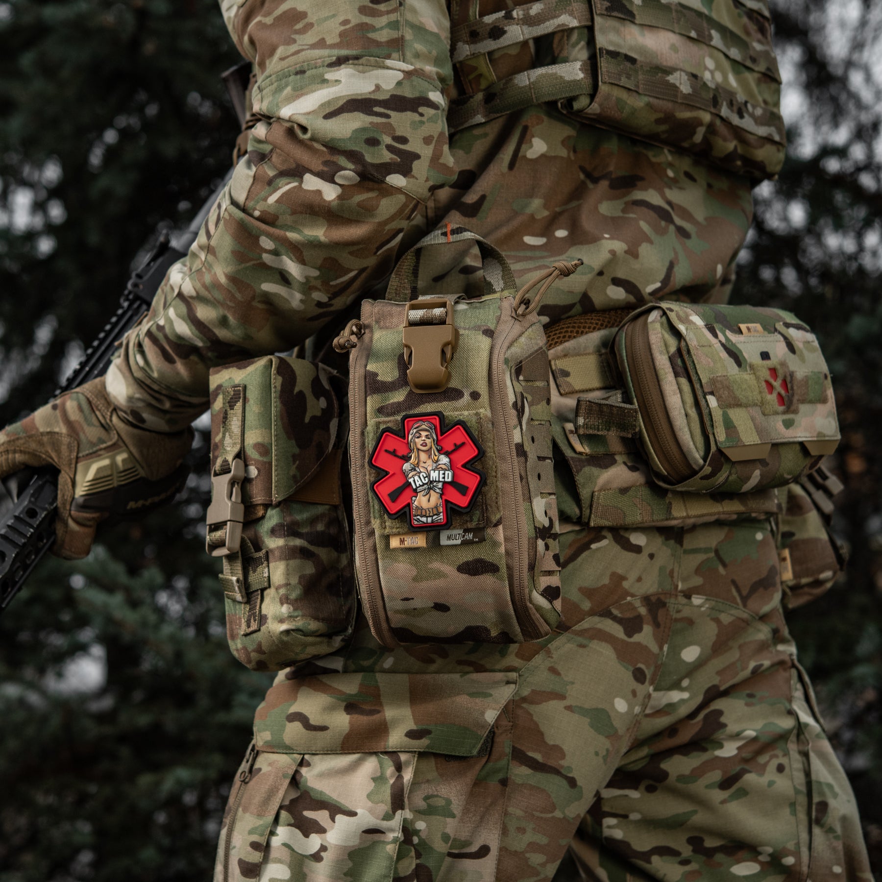 M-Tac нашивка TacMed PVC MC