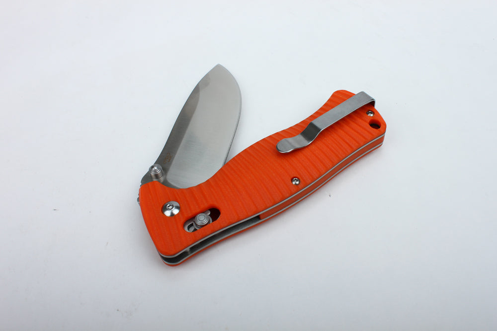 Ніж складаний туристичний Ganzo G720 (9 см) 440C / G10 зелений