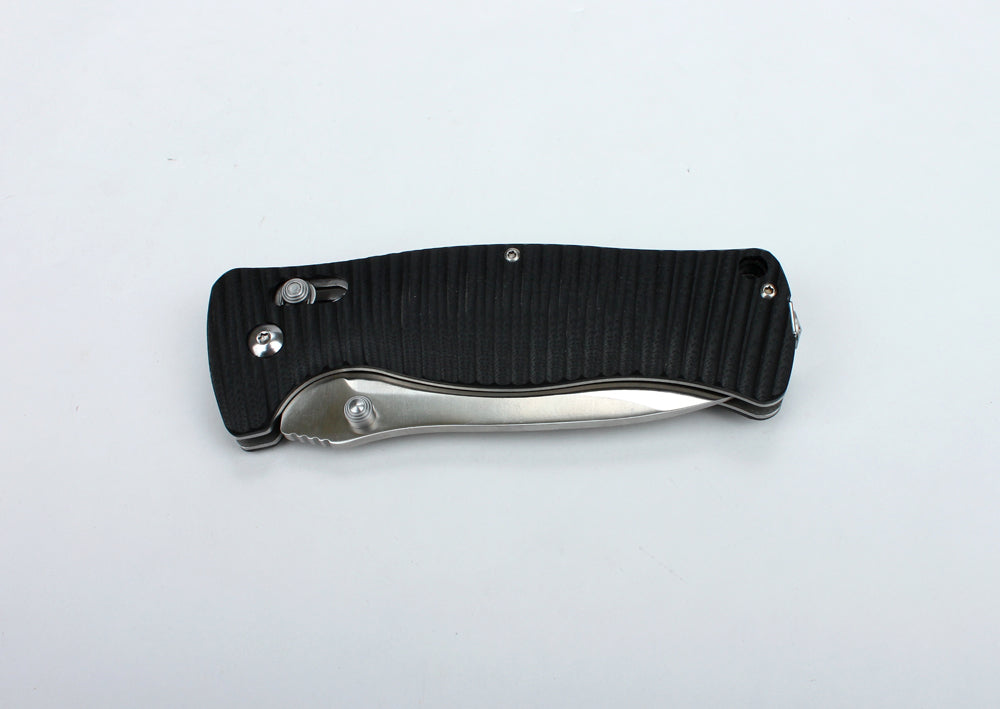 Ніж складаний туристичний Ganzo G720 (9 см) 440C / G10 помаранчевий