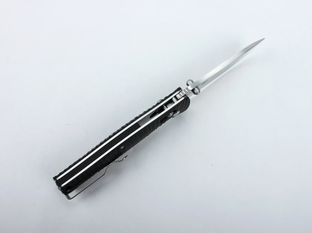 Ніж складаний туристичний Ganzo G720 (9 см) 440C / G10 зелений