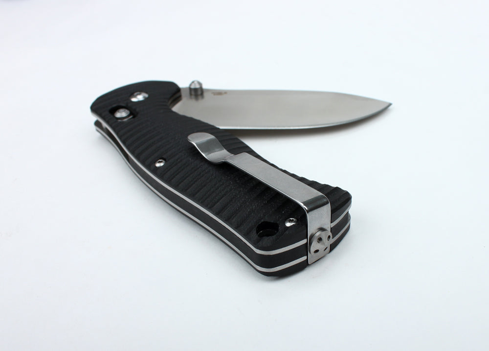 Ніж складаний туристичний Ganzo G720 (9 см) 440C / G10 зелений