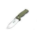Ніж складаний туристичний Ganzo G720 (9 см) 440C / G10 зелений