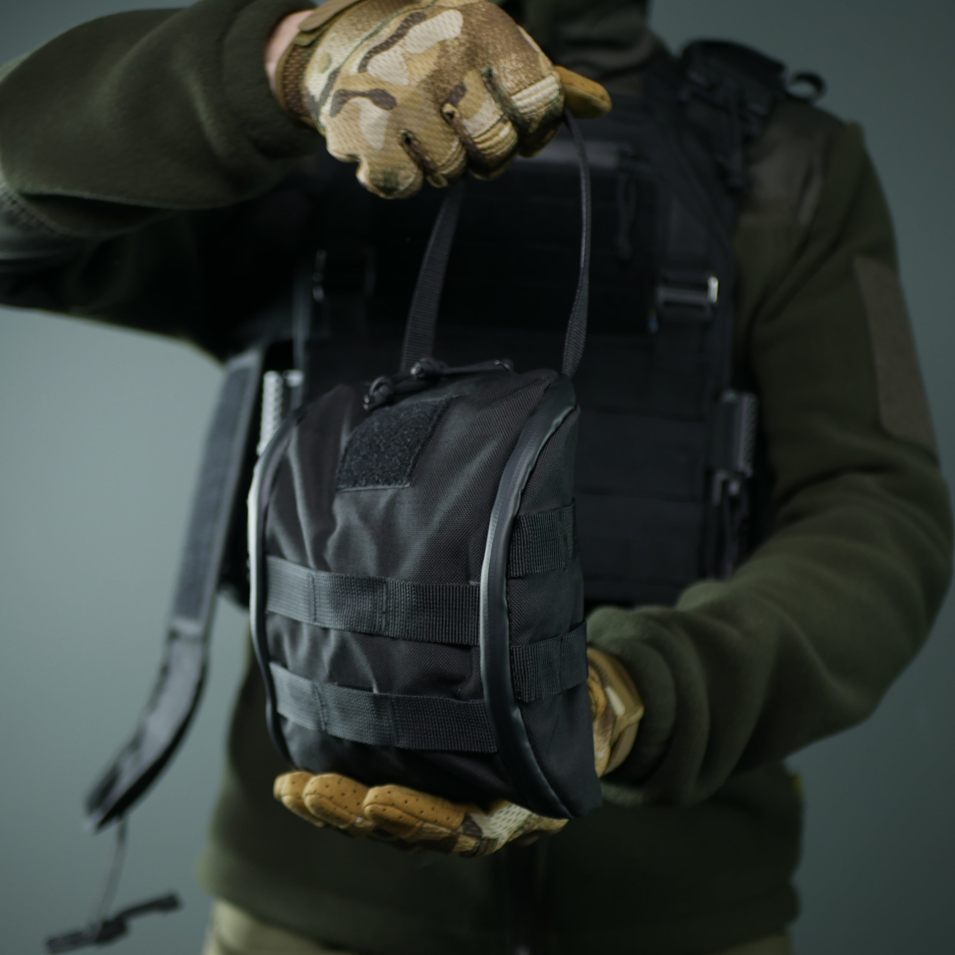 Підсумок-аптечка (швидкий скид) Kiborg GU Cordura Black