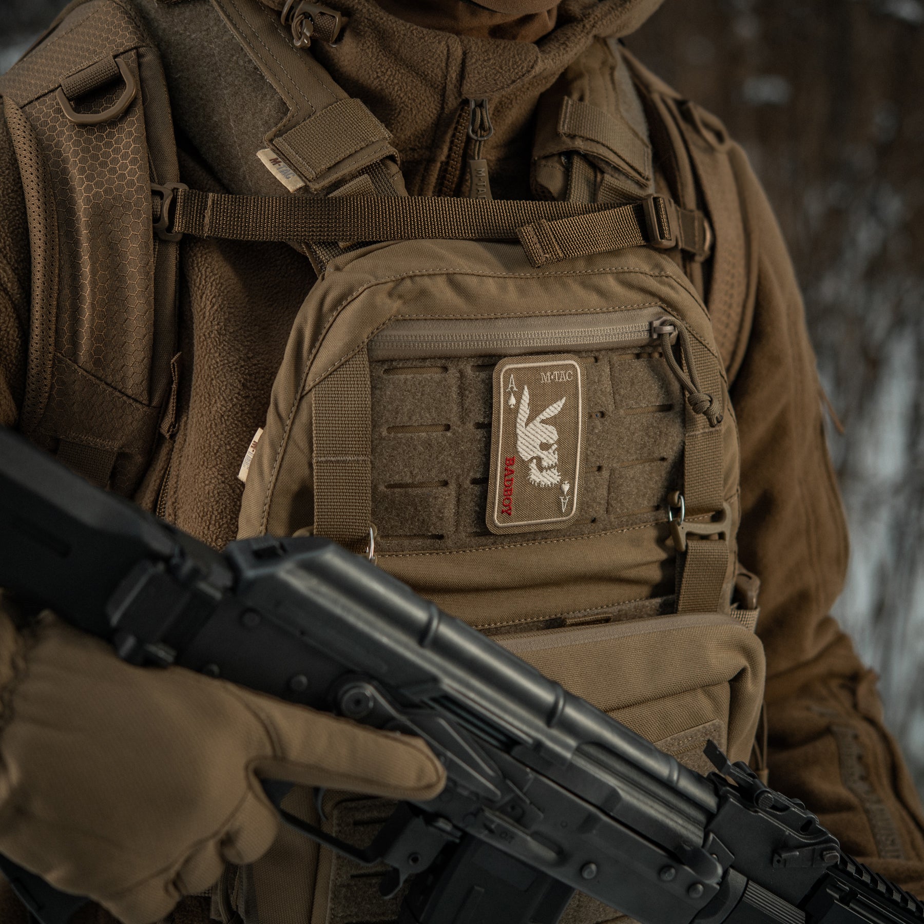 M-Tac нашивка Bad Boy (вишивка) Coyote