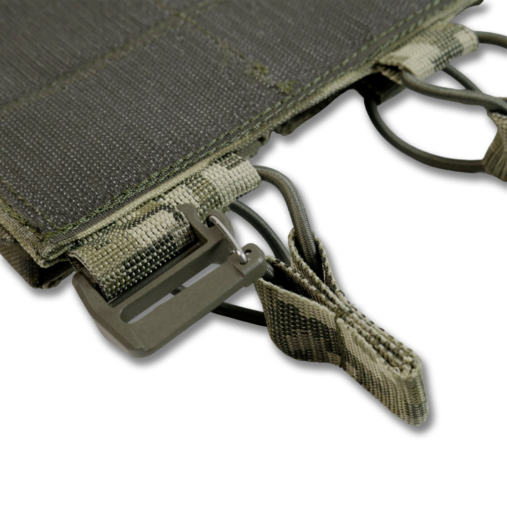 Передня панель для плитоноски з 3 підсумками під магазин Піксель