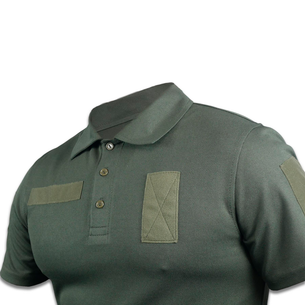 Тактична футболка поло олива Military (44р)