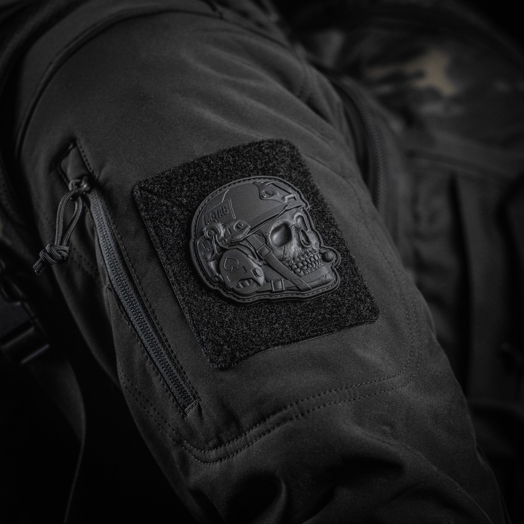M-Tac нашивка Operator 3D PVC Black