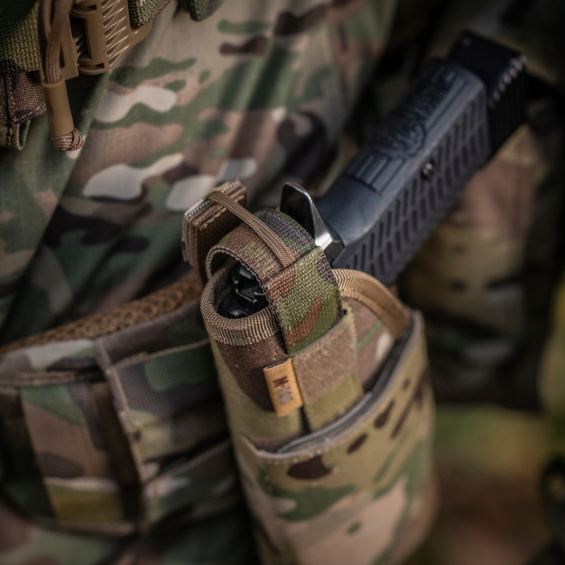 M-Tac кобура універсальна Elite Left Multicam