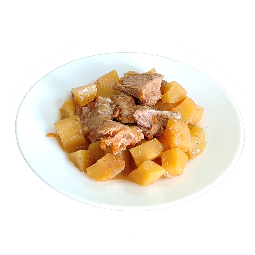 Макро Картопля тушкована зі свининою та овочами (реторт-пакет) 350г