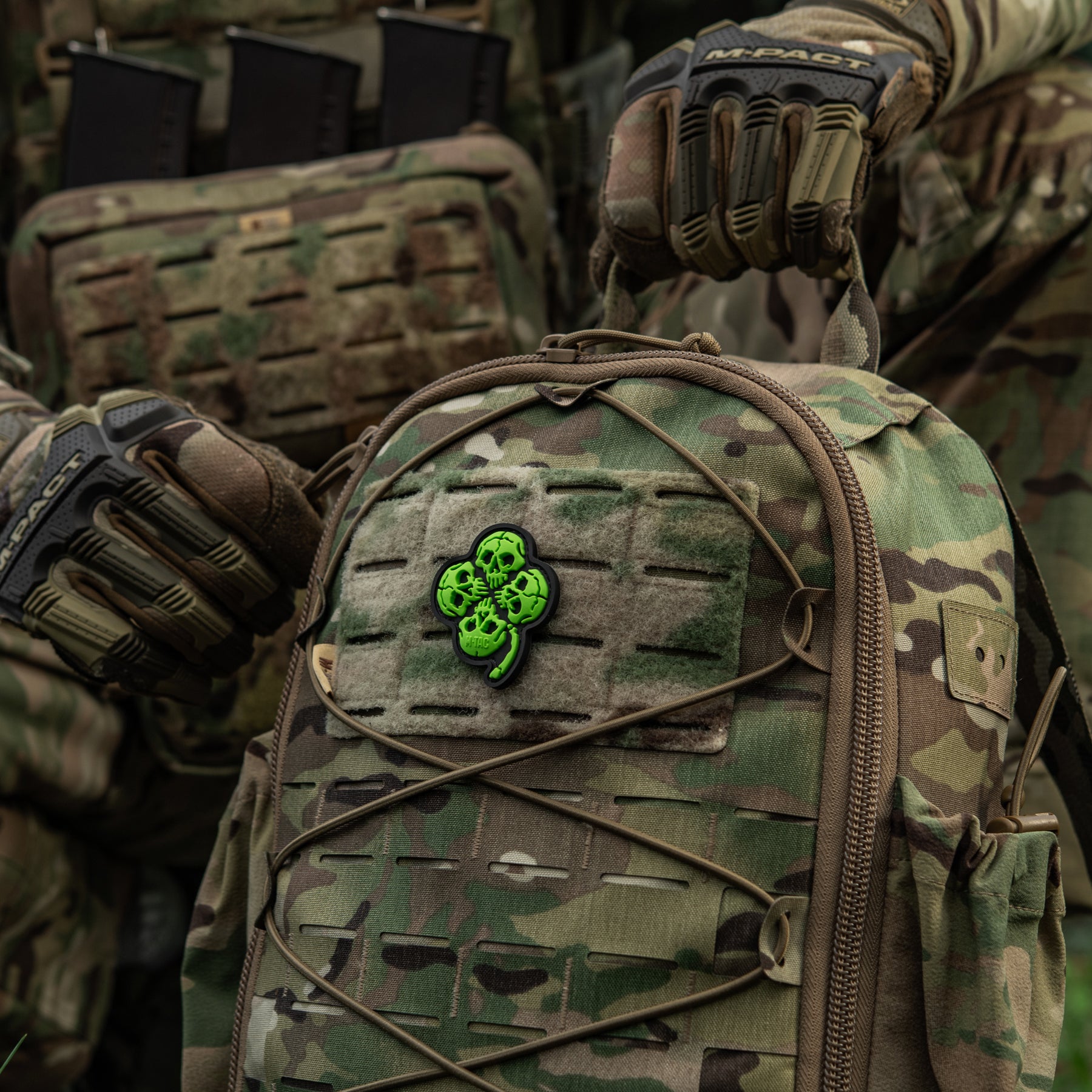 M-Tac нашивка Fucking Luck (PVC)