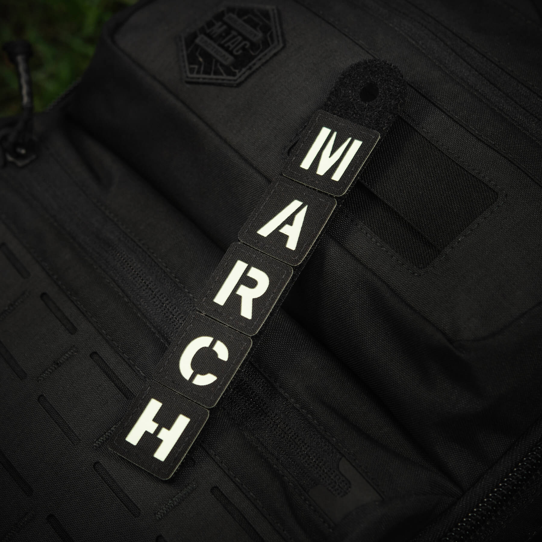 M-Tac нашивка MARCH Black/GID