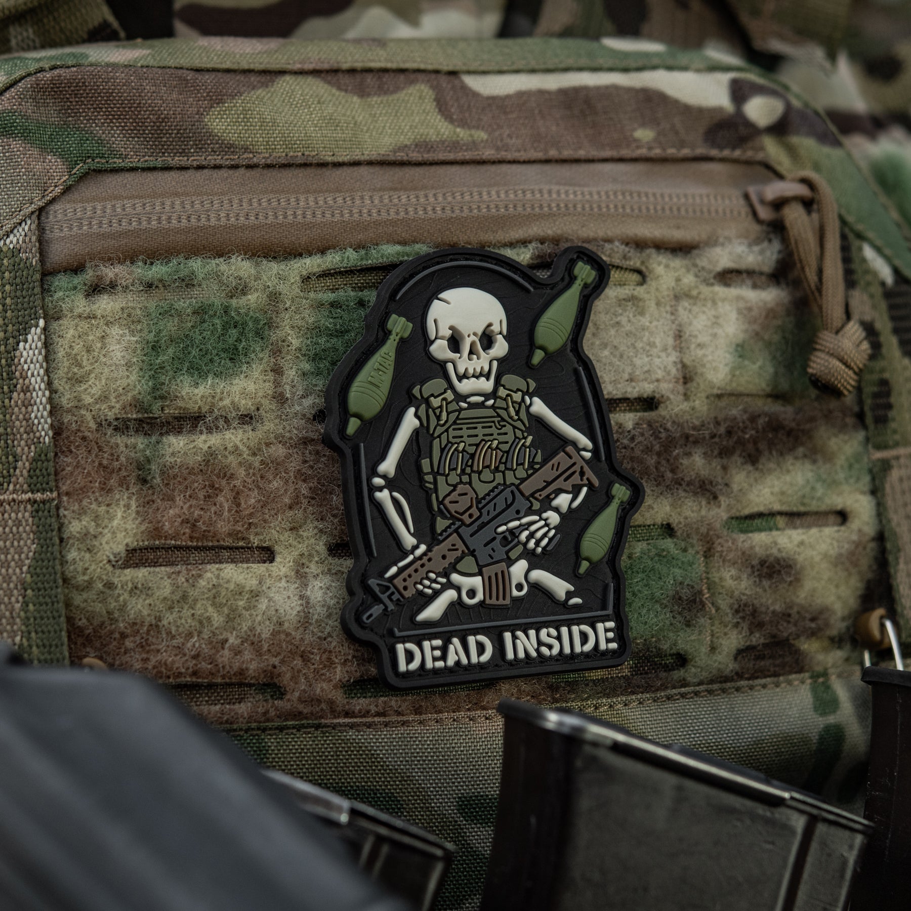 M-Tac нашивка Dead Inside Black/Olive