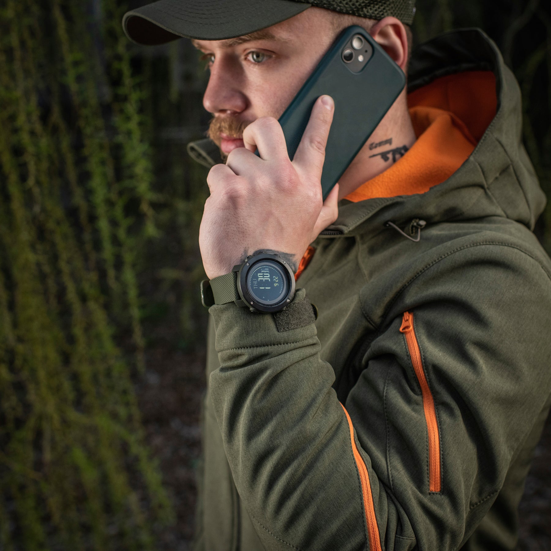 M-Tac годинник тактичний мультифункціональний Olive