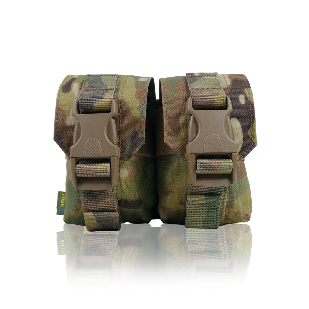 Підсумок під 2 гранати KIBORG GU Double Mag Pouch (Мультикам)