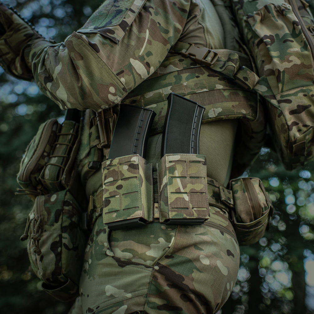 M-Tac підсумок для магазина на гумці (10 см) Laser Cut Multicam