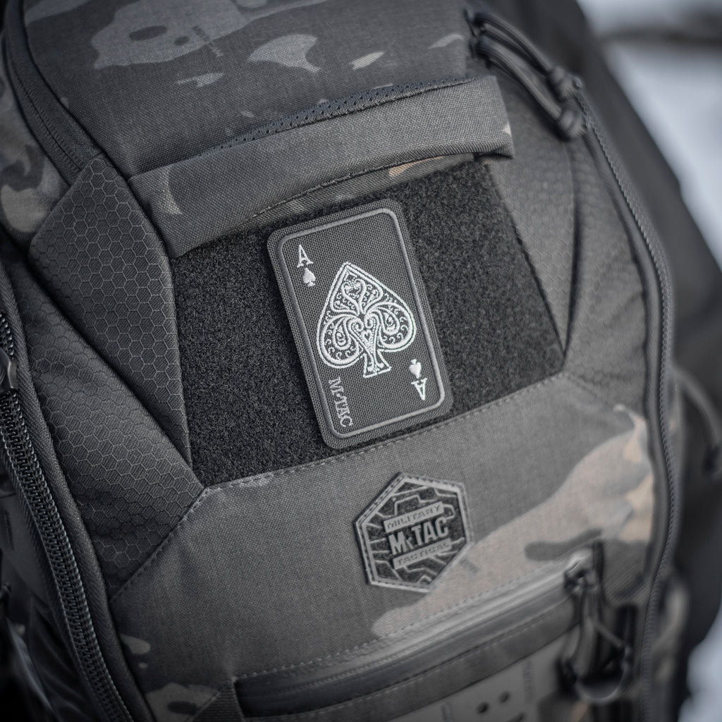 M-Tac нашивка Ace of Spades (вишивка) Black