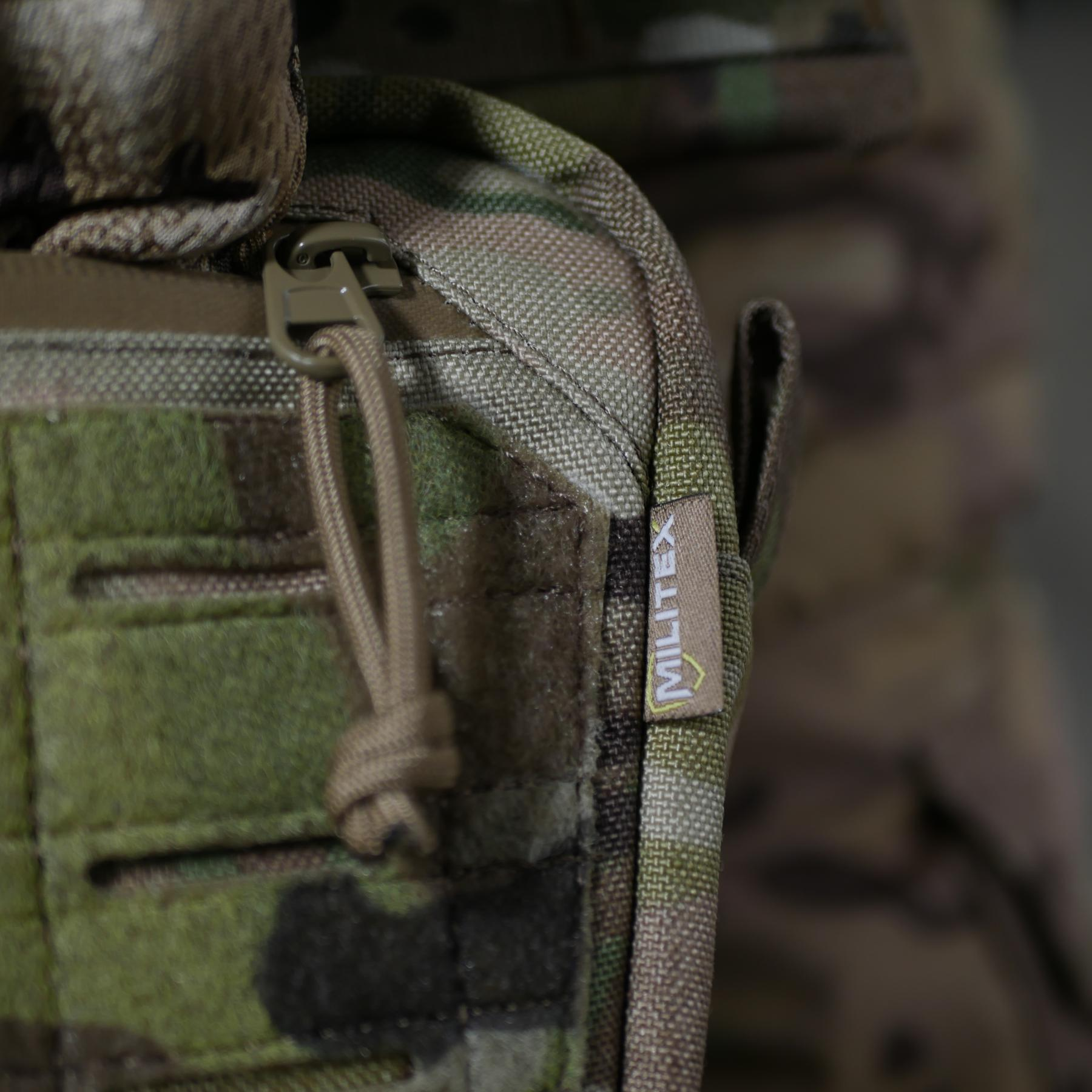 Сумка-напашник M Militex Cordura original USA Мультикам з NIR-просоченням
