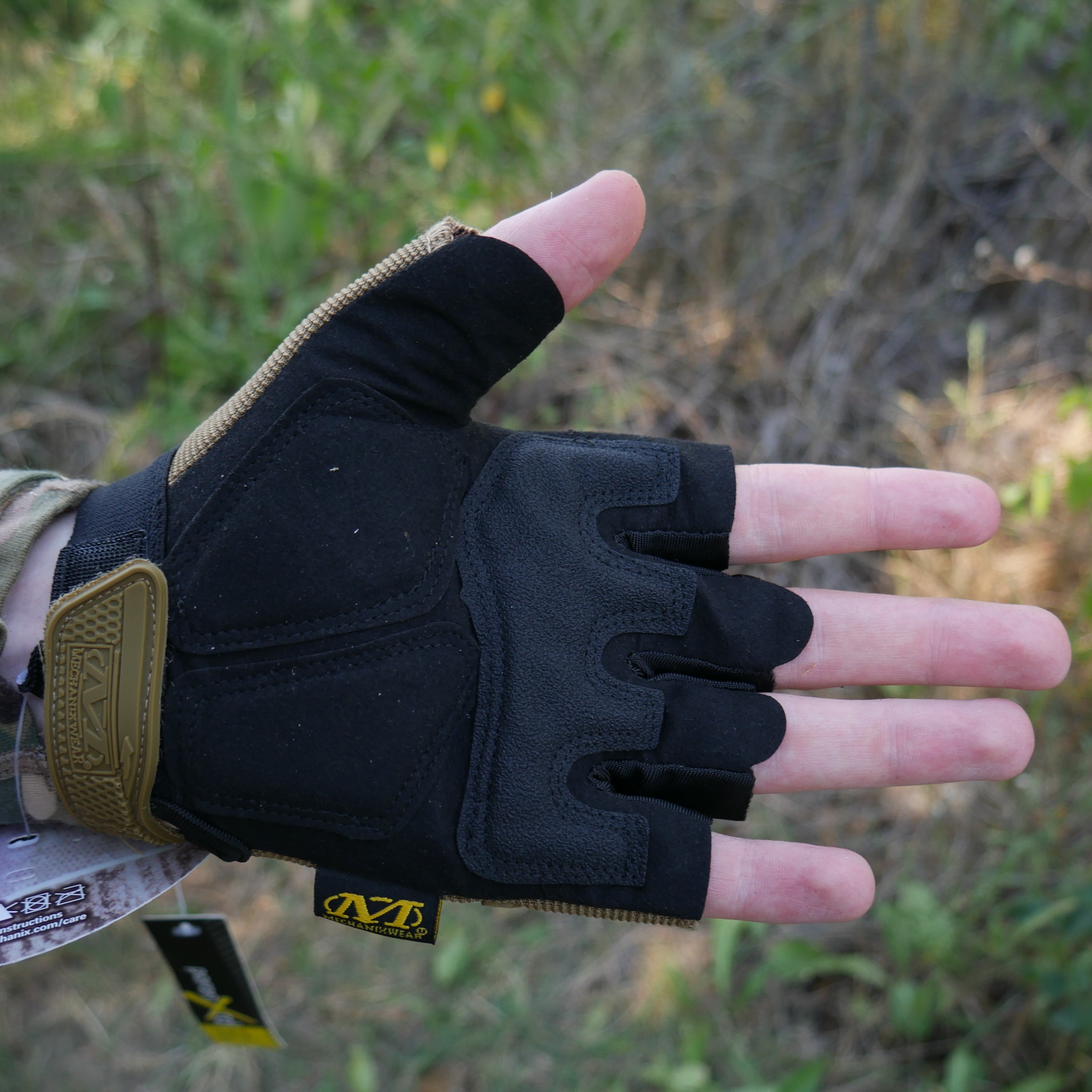 Безпалі рукавиці койот Mechanix MXK-2
