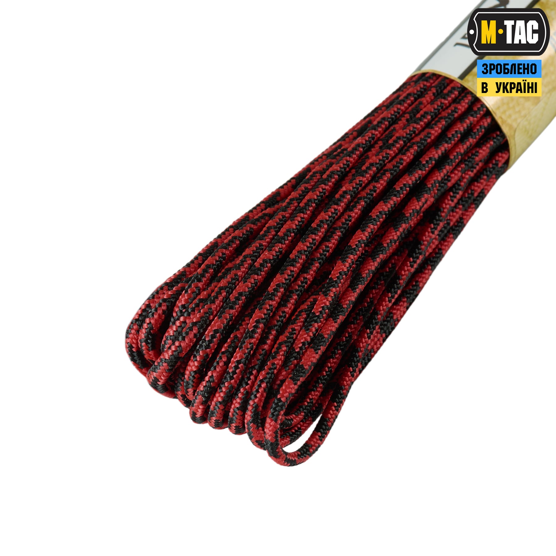 M-Tac паракорд Minicord Black&Red 15м