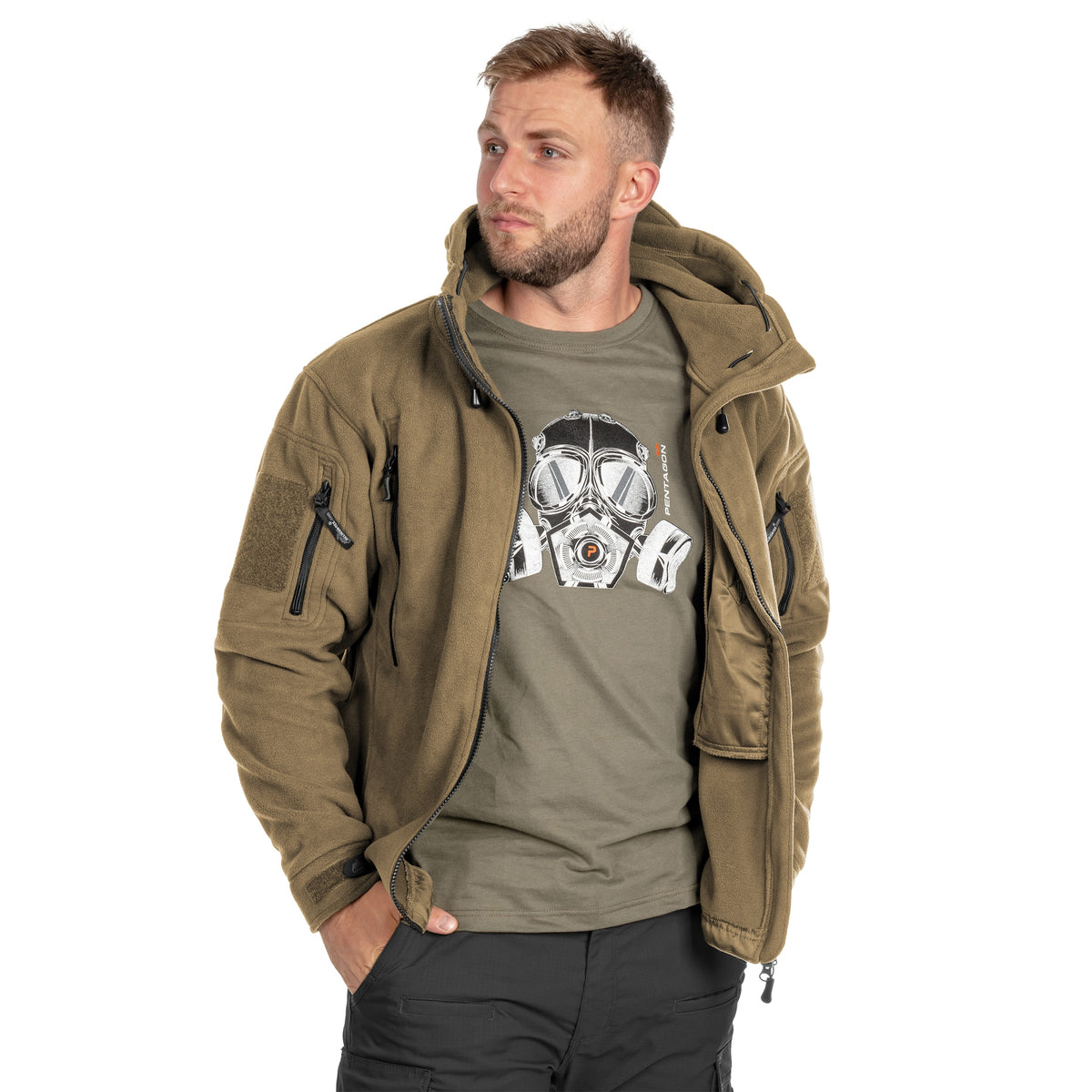 Флісова кофта Helikon-Tex Patriot - Coyote