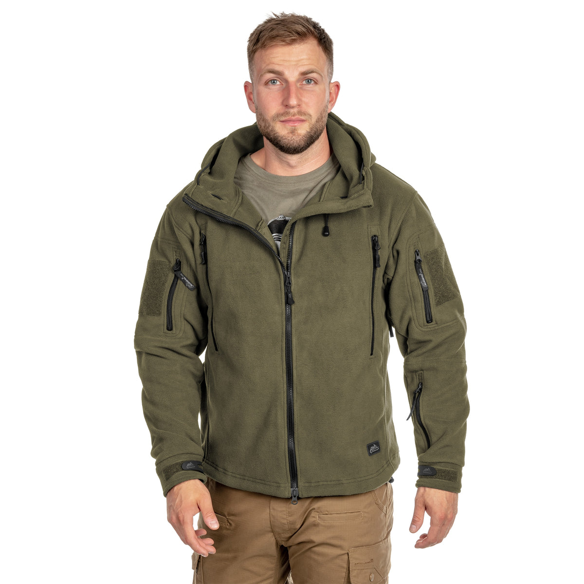 Флісова кофта Helikon-Tex Patriot - Olive Green