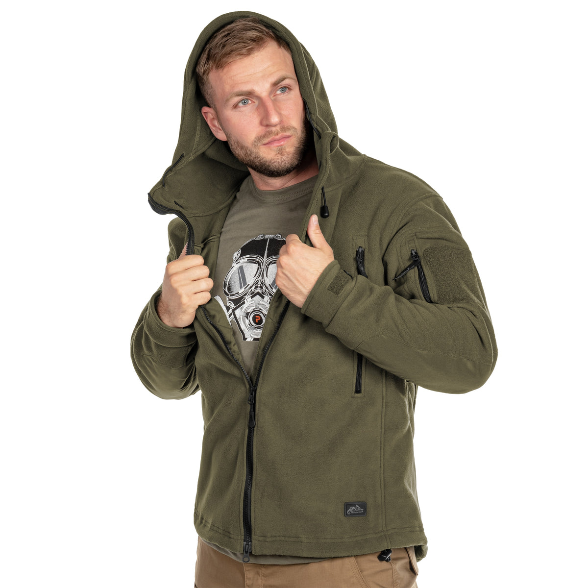 Флісова кофта Helikon-Tex Patriot - Olive Green