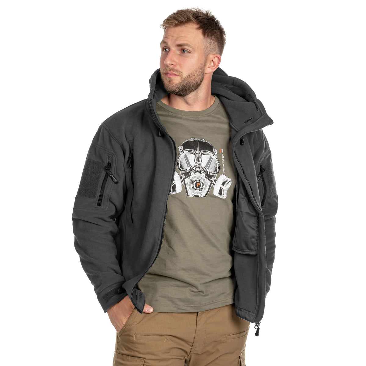 Флісова кофта Helikon-Tex Patriot - Shadow Grey