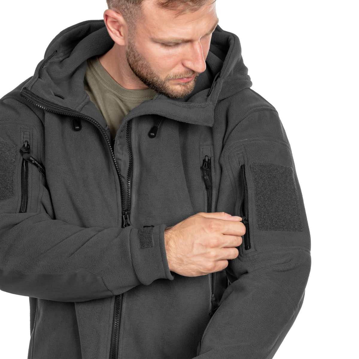 Флісова кофта Helikon-Tex Patriot - Shadow Grey