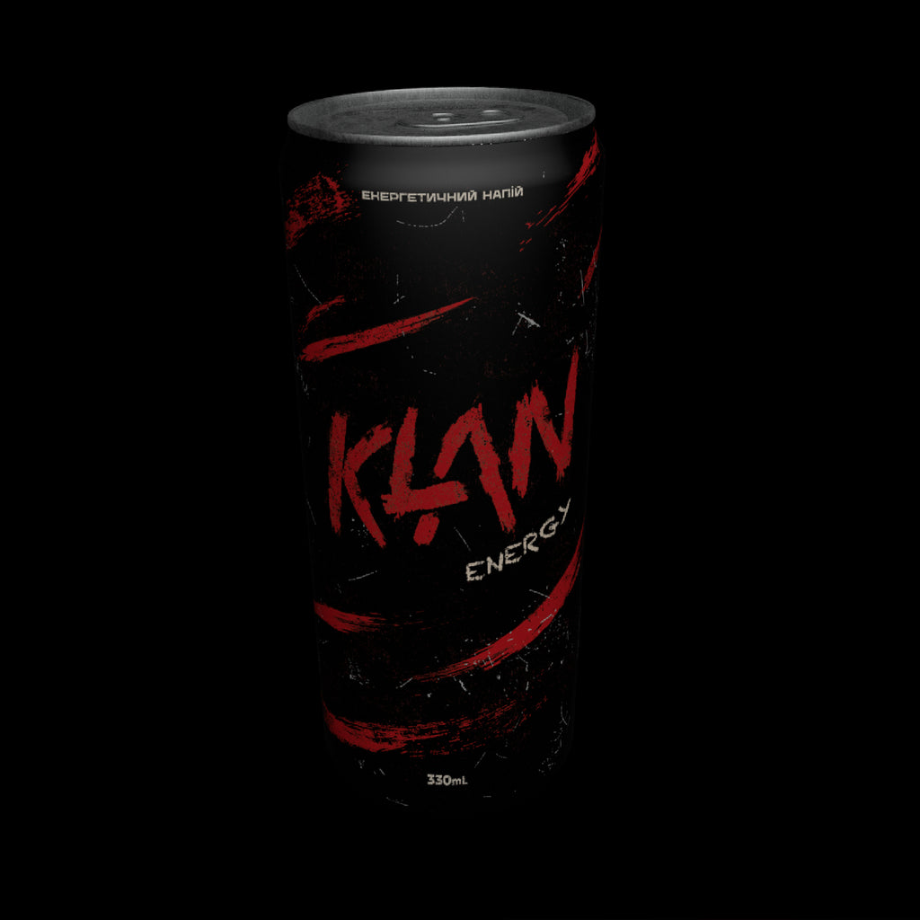 Напій енергетичний Klan Energy, безалкогольний сильногазований 0,33л