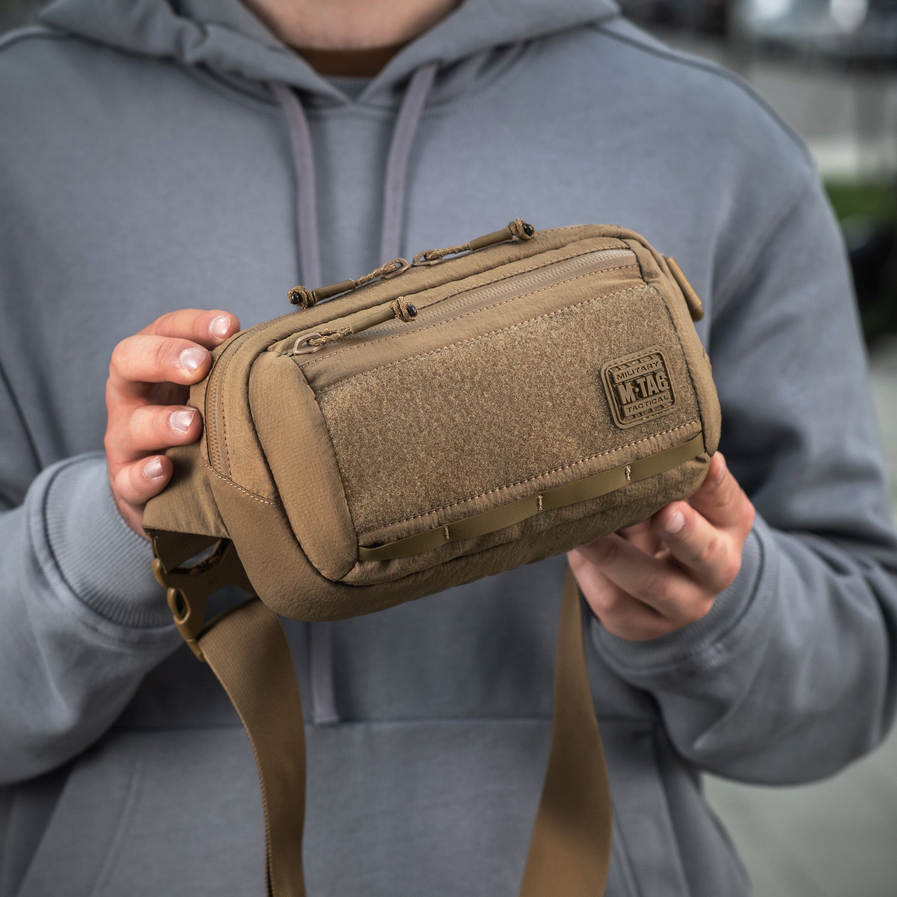 M-Tac сумка City Waist Bag з липучкою Lite-C Elite Coyote