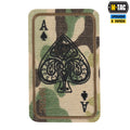 M-Tac нашивка Ace of Spades (вишивка) Multicam
