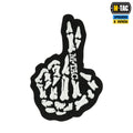 M-Tac нашивка Crossed Fingers (вишивка) Black