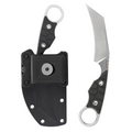 Ніж фіксований туристичний Ruike FS68, (8.6 см) 14C28N / G10 чорний