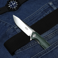 Ніж туристичний Firebird FH91 (8.8 см) D2 / G10 зелений