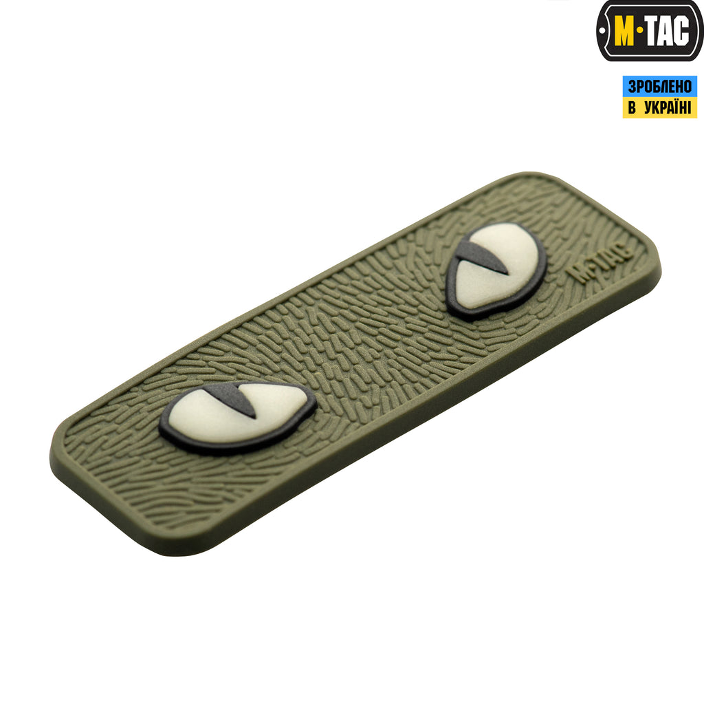 M-Tac нашивка Cat Eyes 3D ПВХ Olive