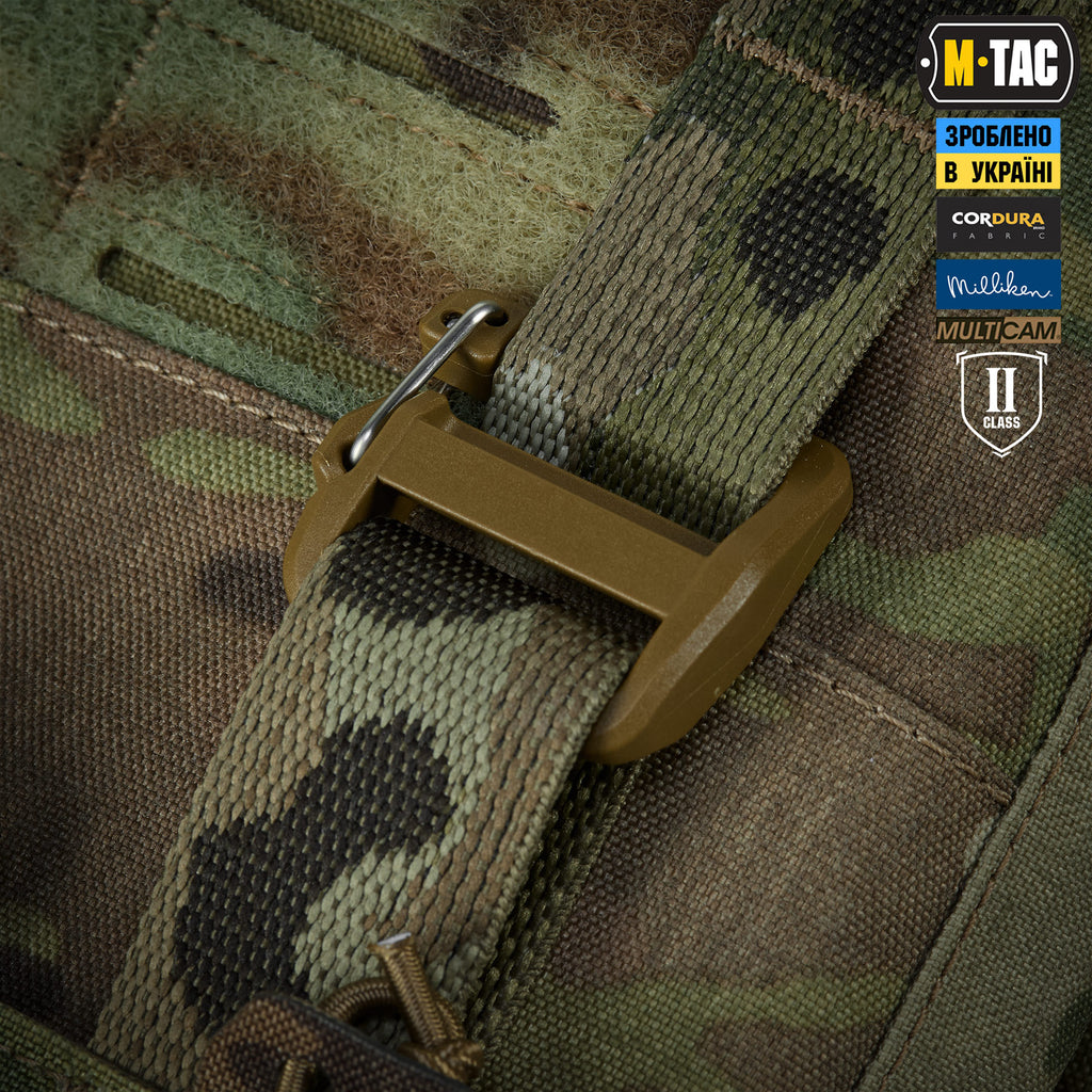 M-Tac плитоноска Cuirass Tiger Elite 2 клас захисту (розмір плити L) Multicam