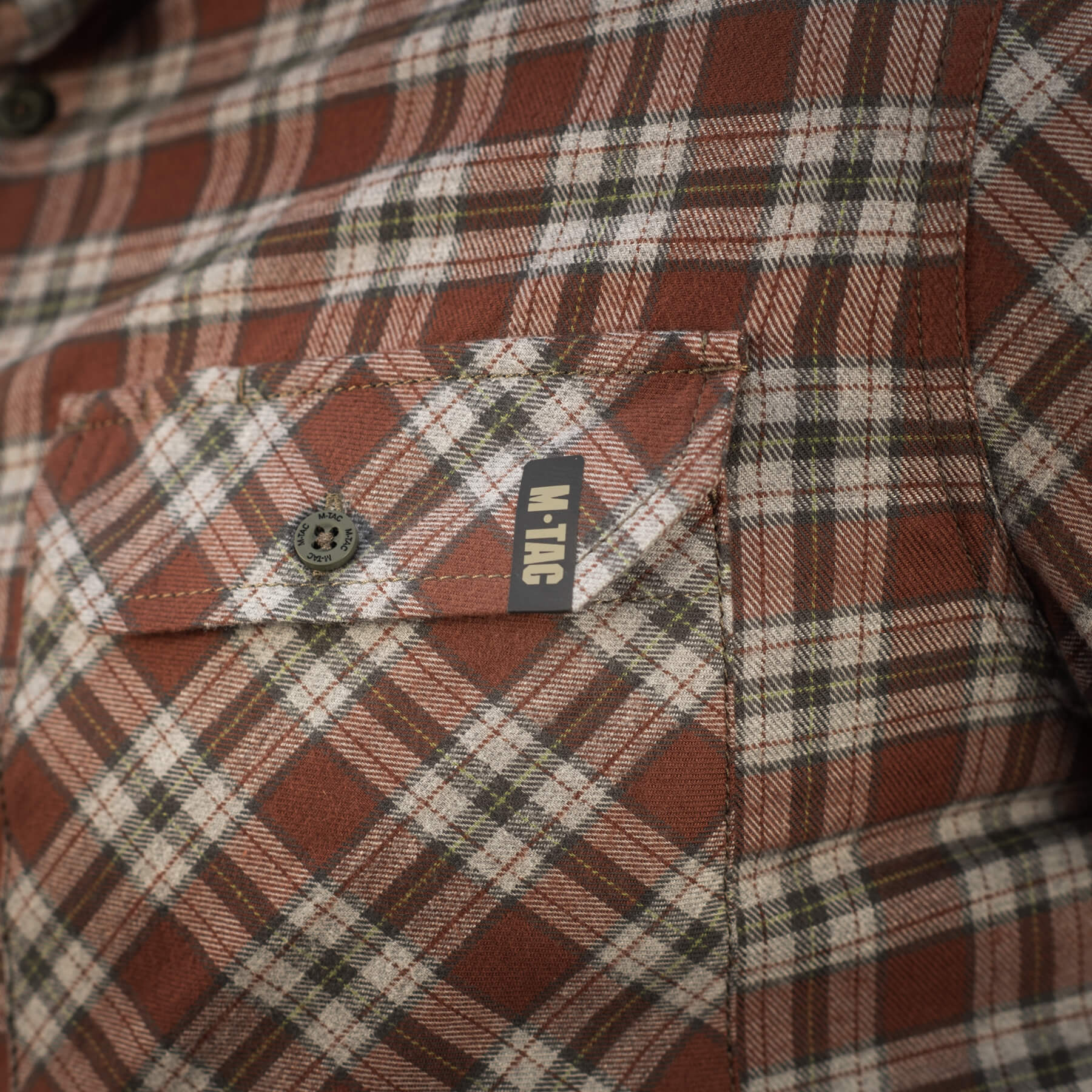 M-Tac сорочка Lumberjack Cotton Shirt Brown/Grey