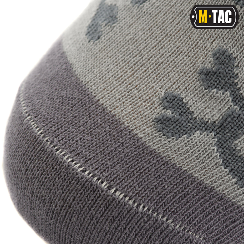 M-Tac шкарпетки легкі Mk.3 Pirate Skull Light Grey