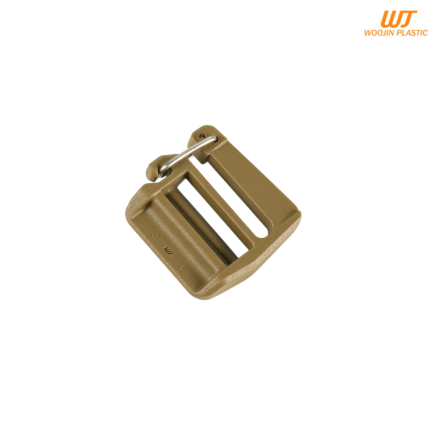 Woojin Plastic регулятор ременя з замком Gate Keeper Lock 25mm HD Coyote Left