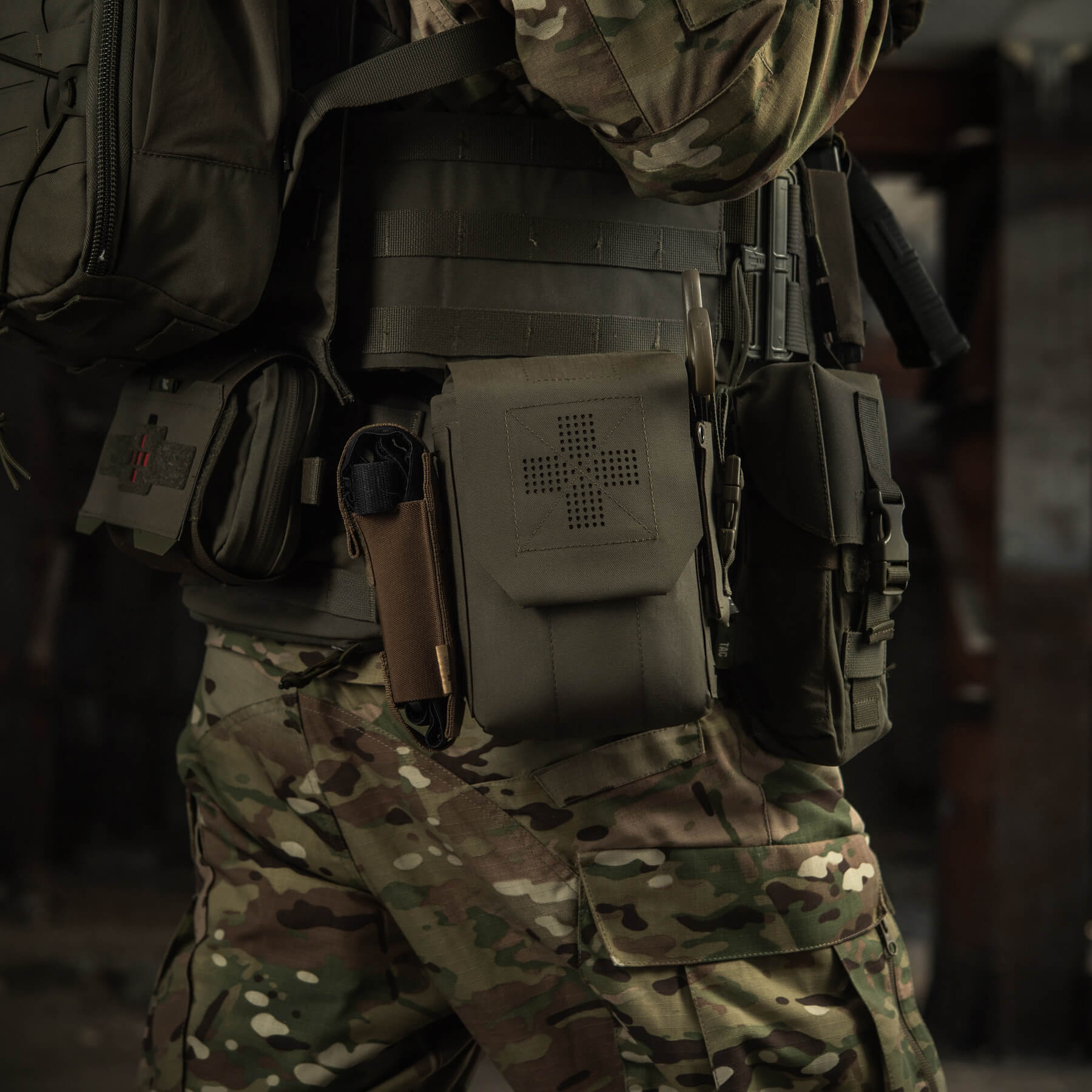 M-Tac підсумок медичний вертикальний Large Gen.II Elite Ranger Green