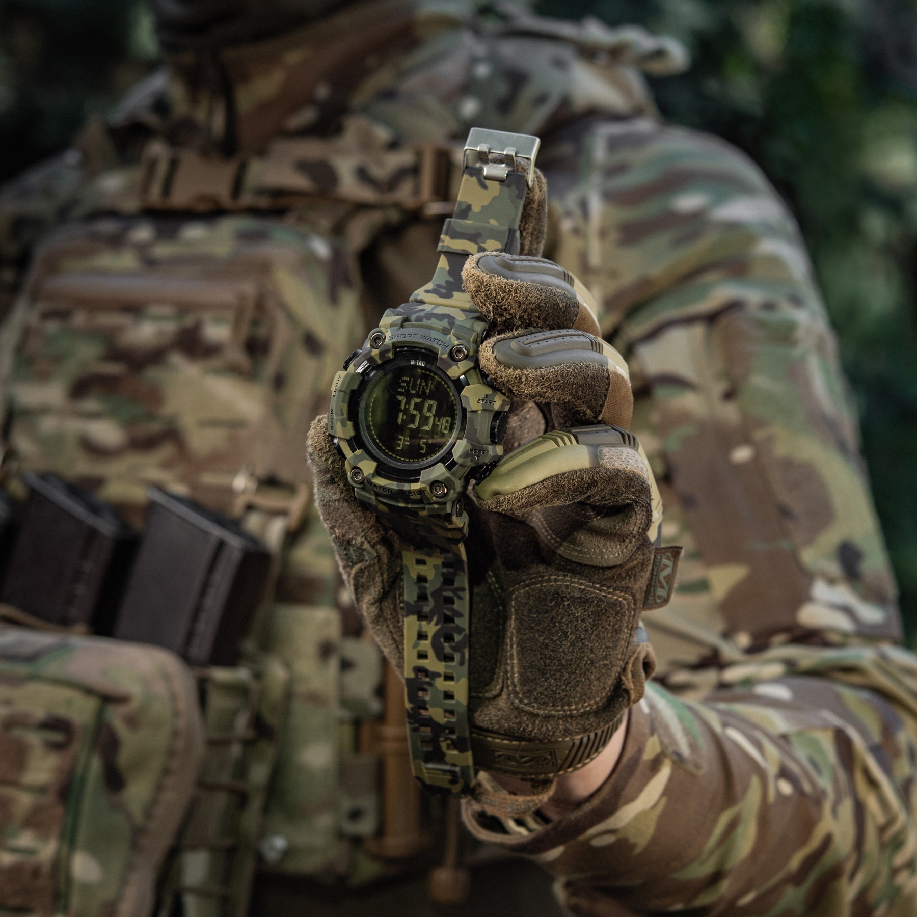 M-Tac годинник тактичний 2037 Camo