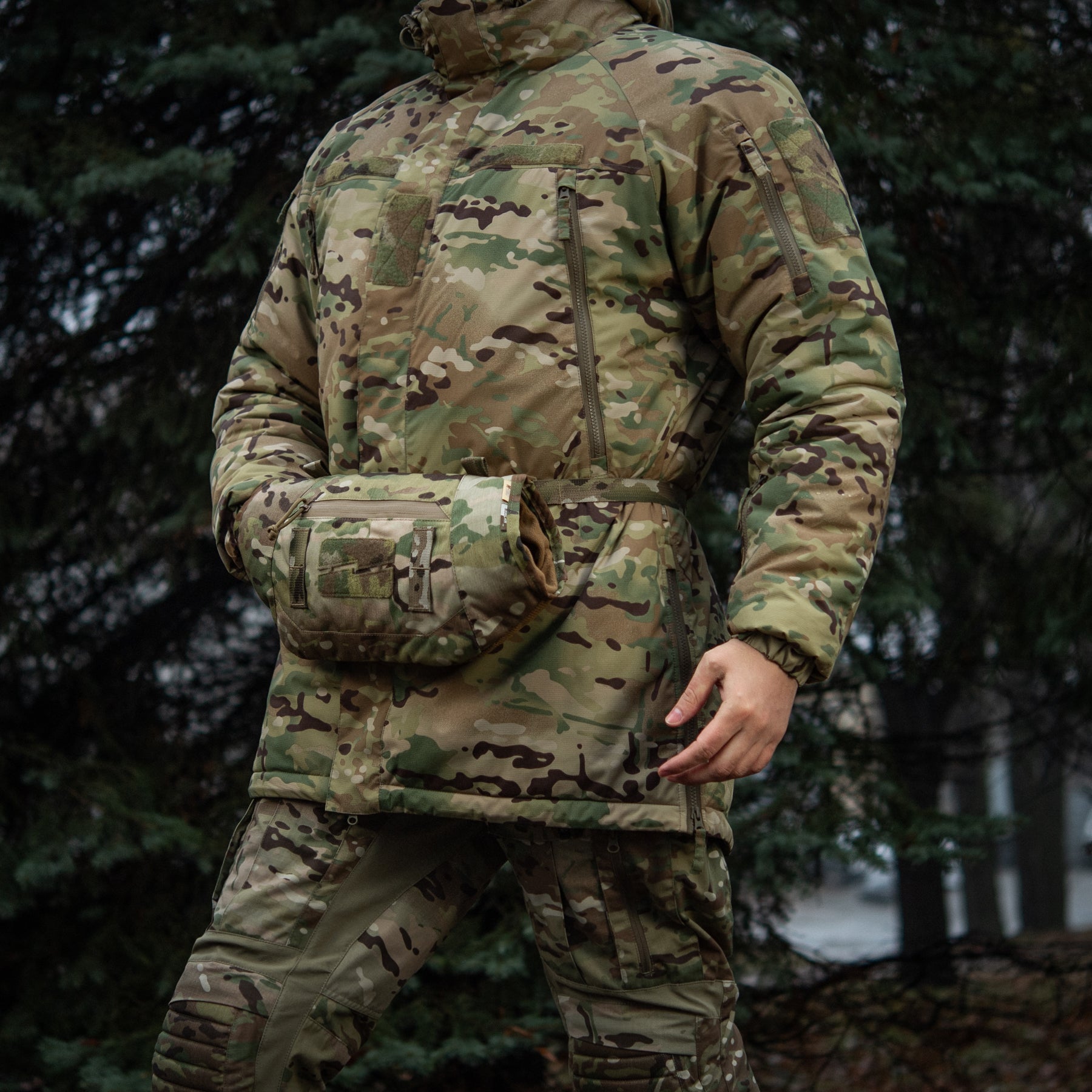 M-Tac муфта тактична Elite Multicam