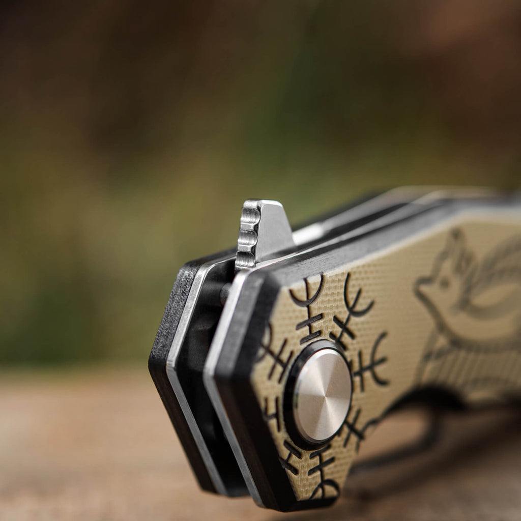 M-Tac ніж складний Type 12 Scandinavian Black/Sand
